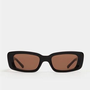 DMY by DMY ‘Preston’ black rectangle sunglasses